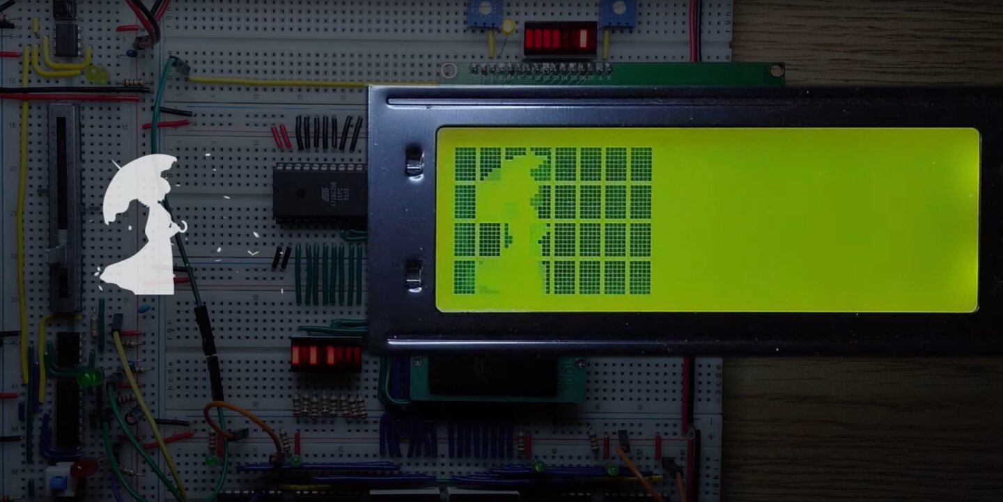 More than 8 active character cells